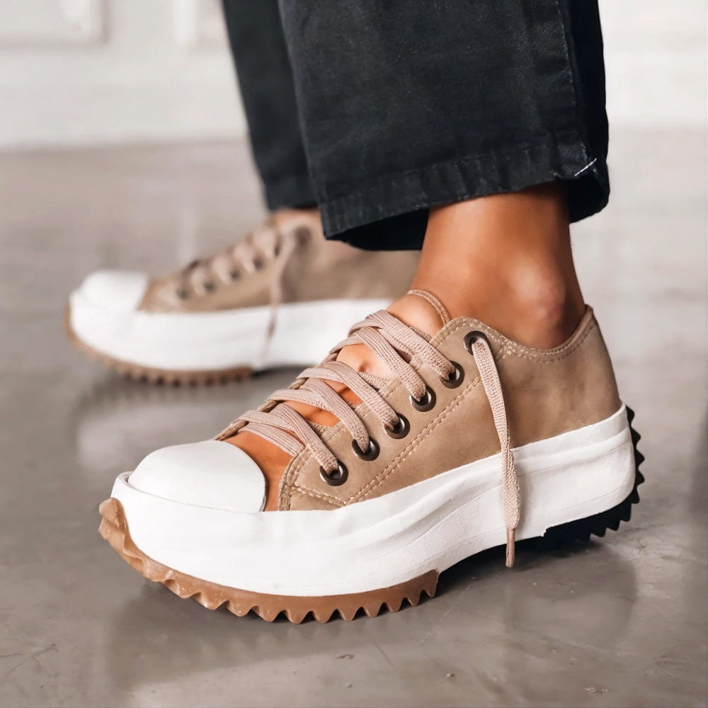 Damen-Sneaker mit dicken Sohlen
