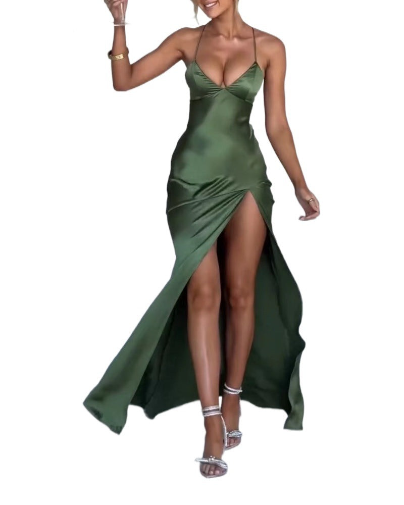 WOLFF | Slim Fit Split Dress Großhandelsbekleidung