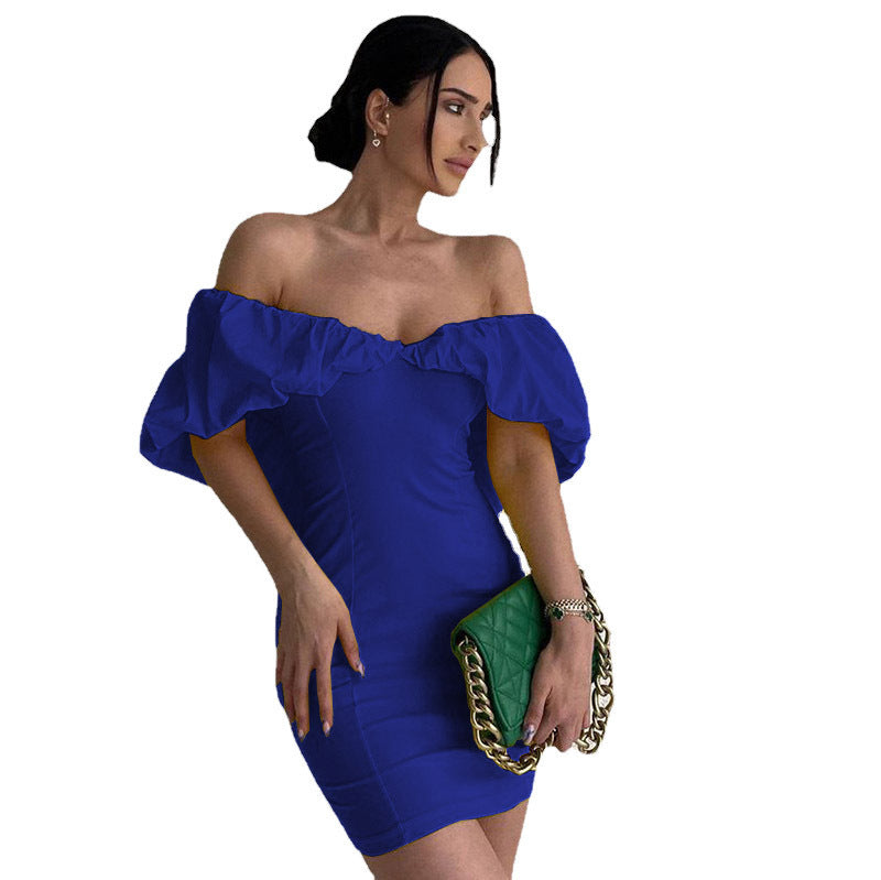 WOLFF | Raffiniertes Off-Shoulder Bodycon Kleid