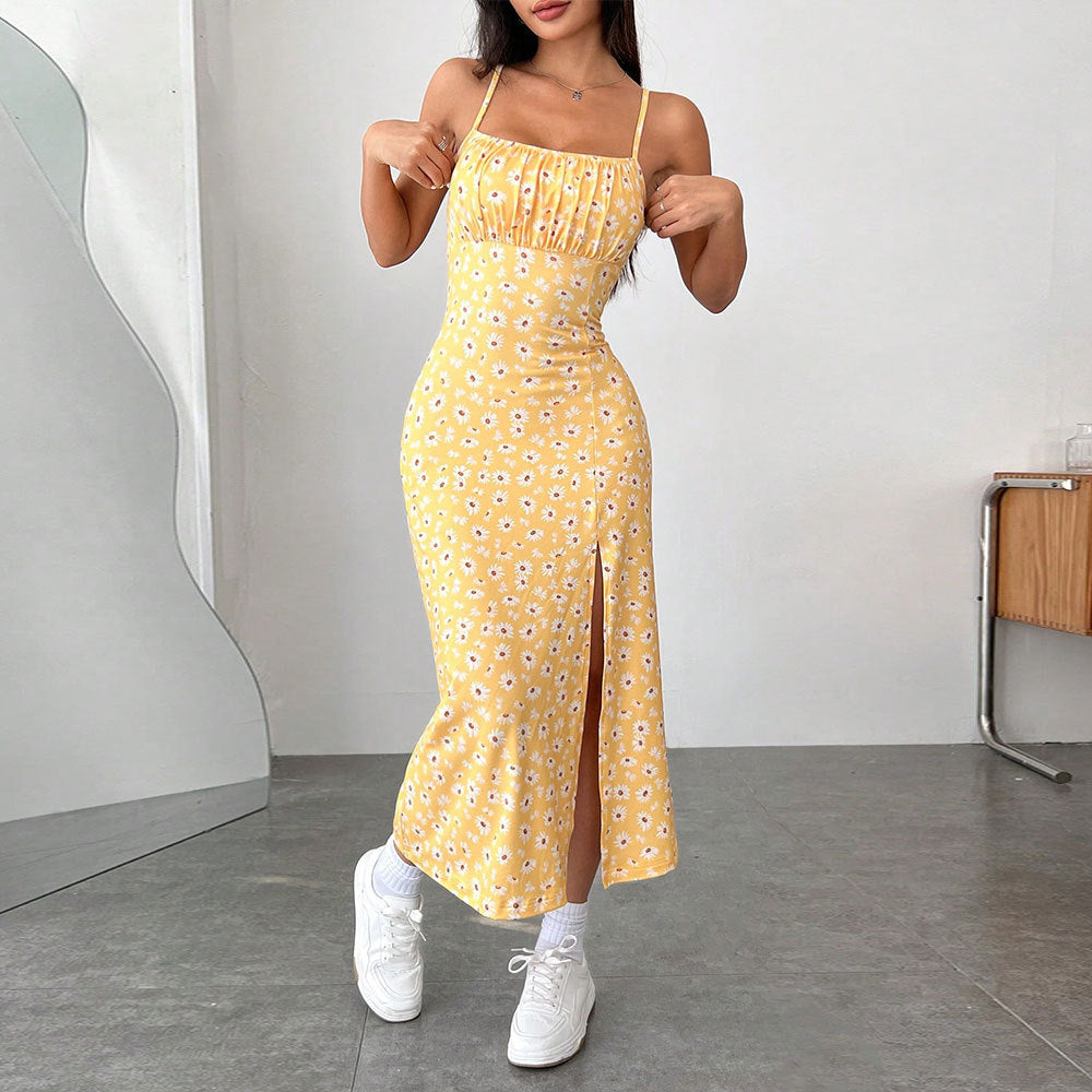 WOLFF | Alter-reduzierendes florales Midi-Kleid