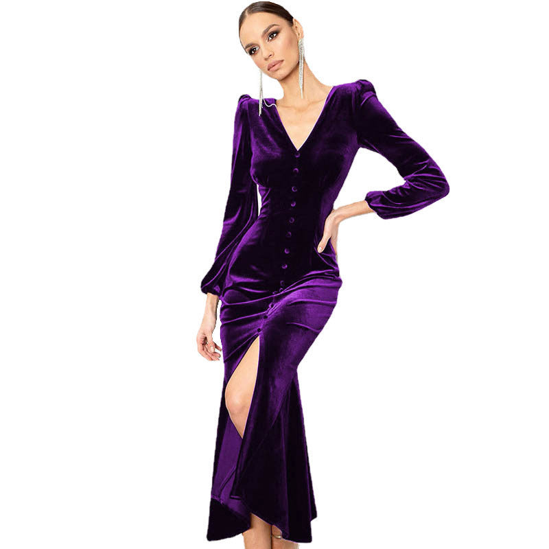 WOLFF | Elegantes Temperament Maxikleid