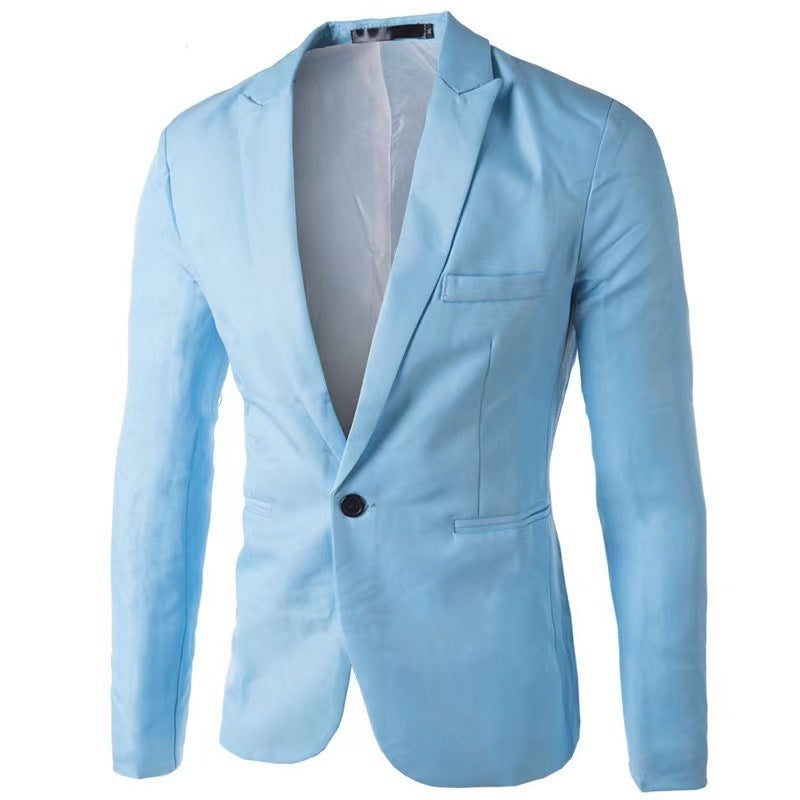 Herren eleganter Anzugblazer mit modernem Schnitt und feiner Textur Heidi-Mode