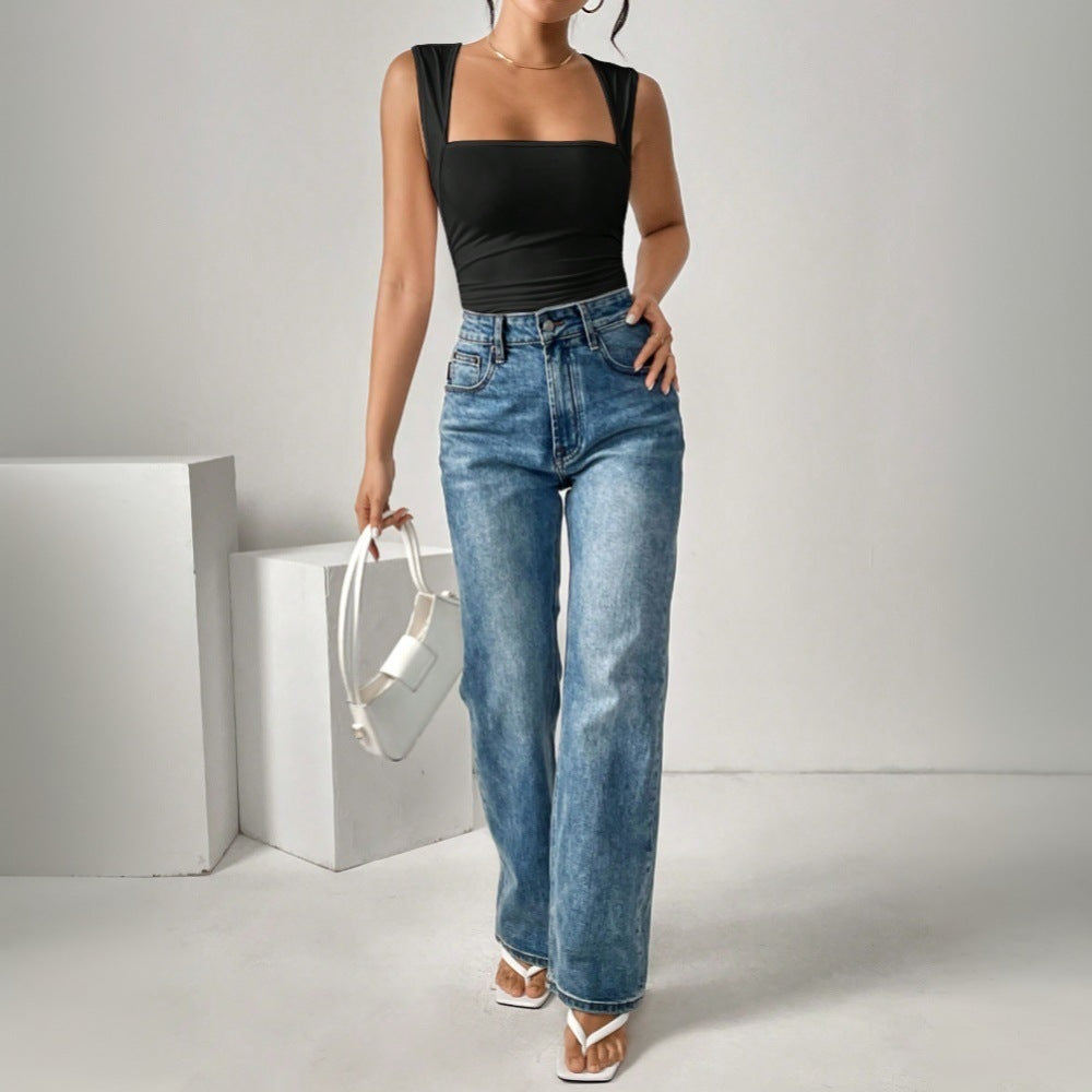 WOLFF | Einteiler Drei-Punkte Taillierter Slim Fit Overall