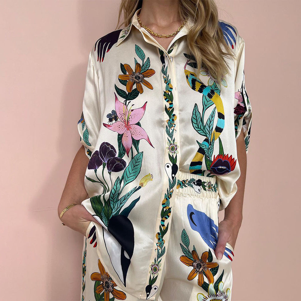 1Printed Shirt and Pants Casual Outfit (Updated)