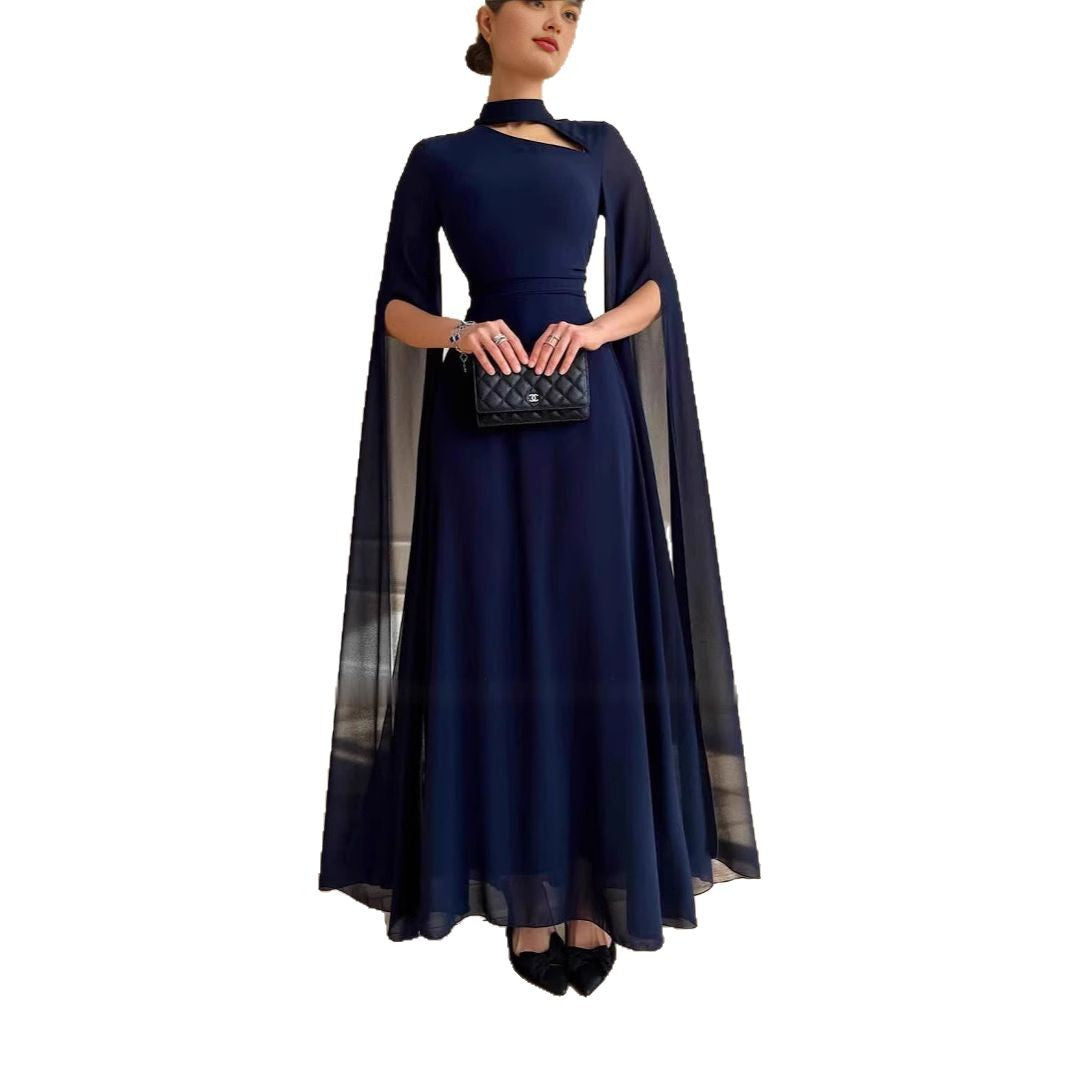 WOLFF | Leichtes Chiffon-Party-Cape