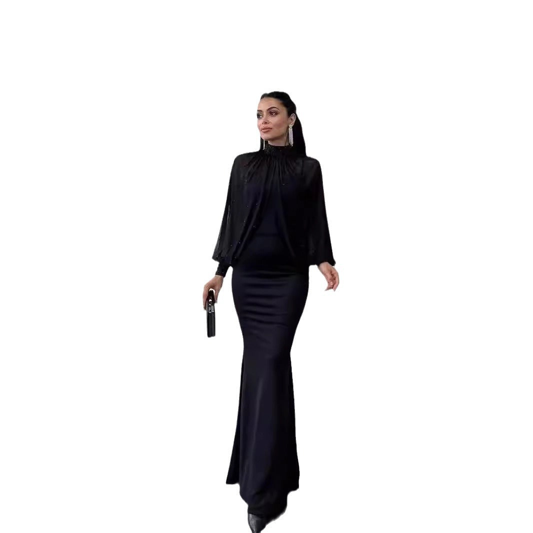 WOLFF | Top-Träger Slim-Fit Fischschwanzkleid-Set für Eleganz