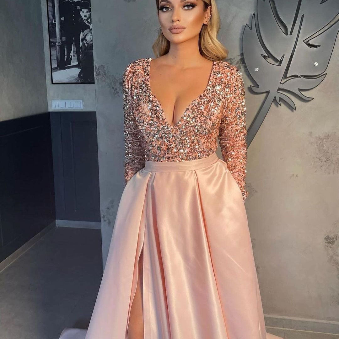 WOLFF | Modern Train Maxi Kleid