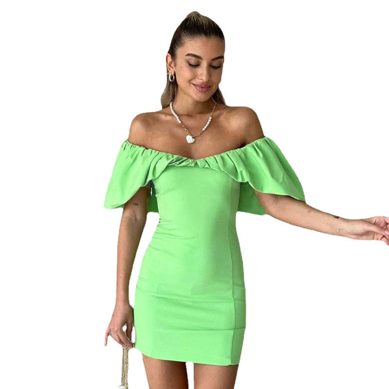 WOLFF | Raffiniertes Off-Shoulder Bodycon Kleid