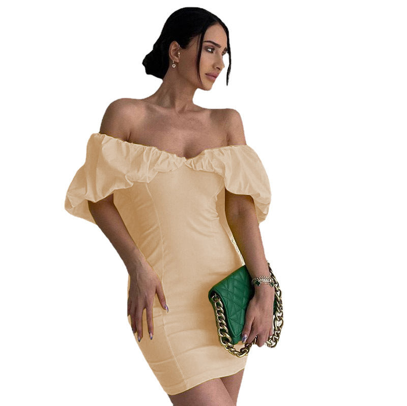 WOLFF | Raffiniertes Off-Shoulder Bodycon Kleid