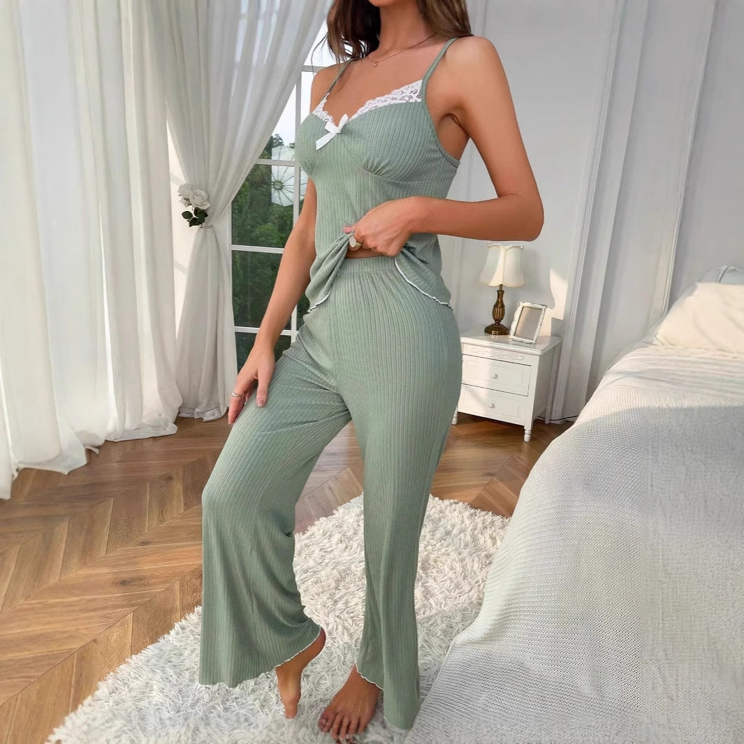 WOLFF | Cami Lange Hosen Schlafanzug Set