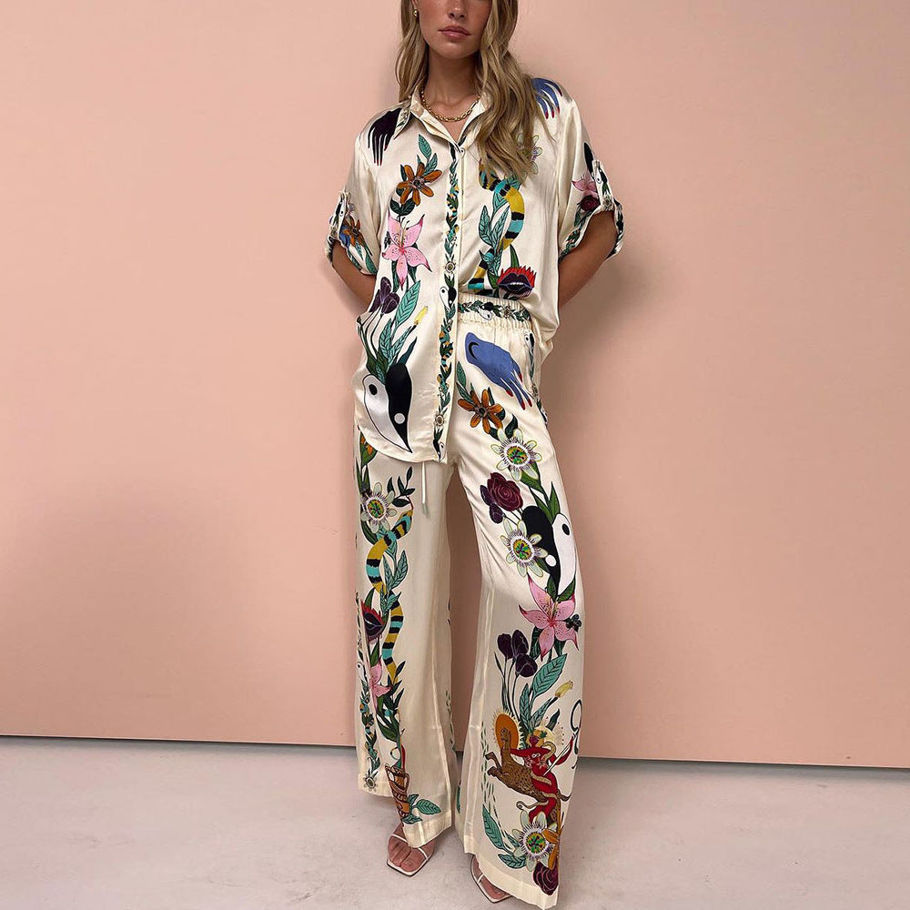 1Printed Shirt and Pants Casual Outfit (Updated)