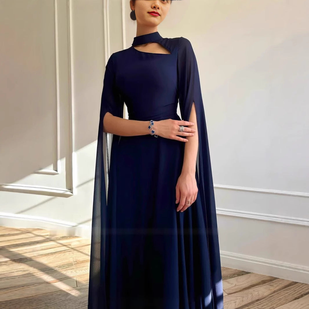 WOLFF | Leichtes Chiffon-Party-Cape