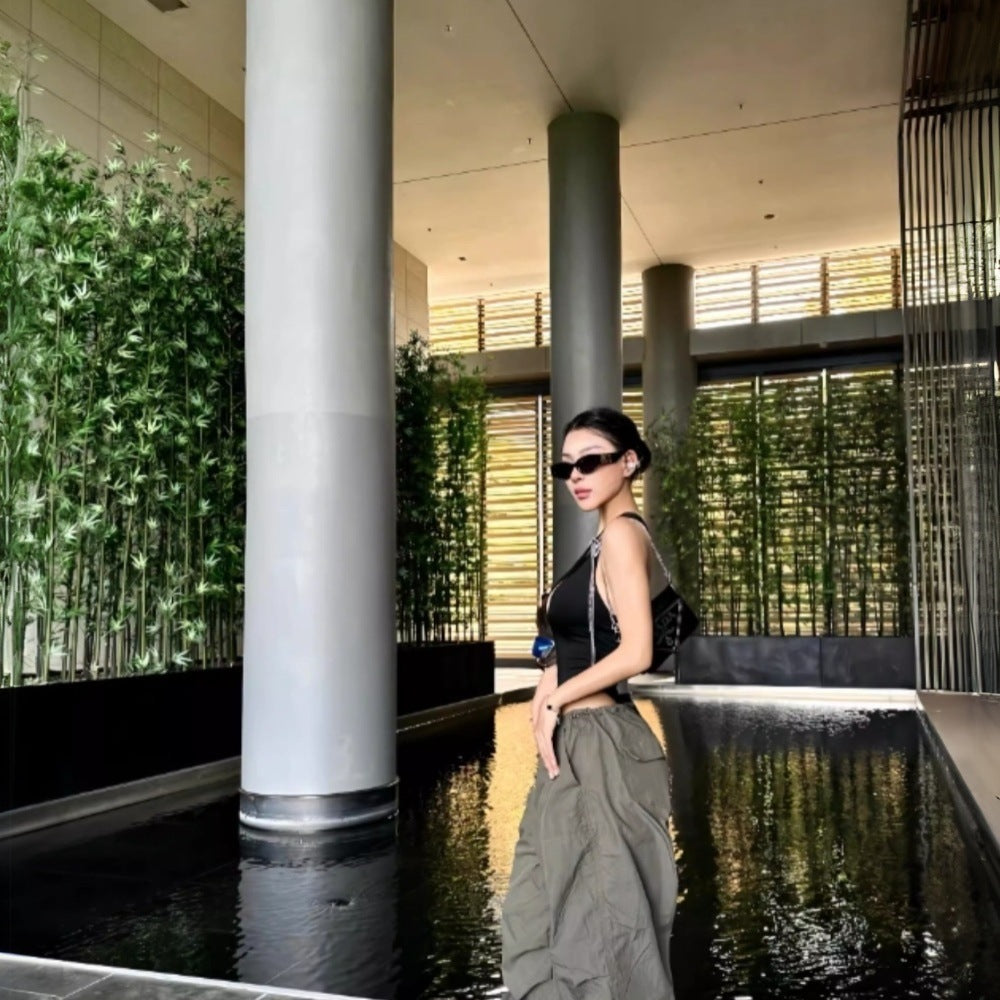 WOLFF | High Street Style Drei-Punkte Tapered Jumpsuit