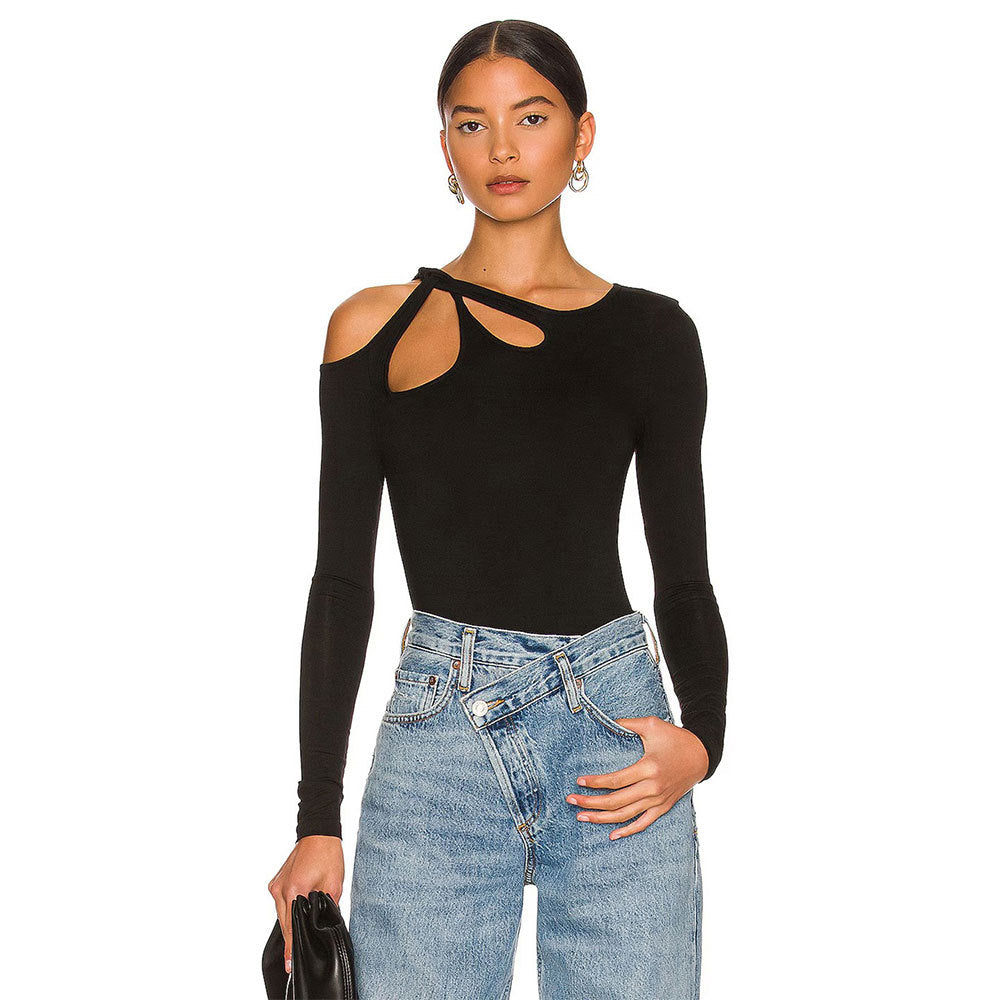 WOLFF | Schmal geschnittene Hochbund-Jumpsuit