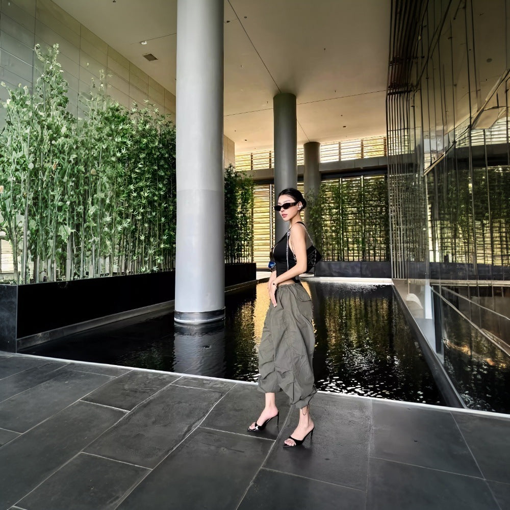WOLFF | High Street Style Drei-Punkte Tapered Jumpsuit