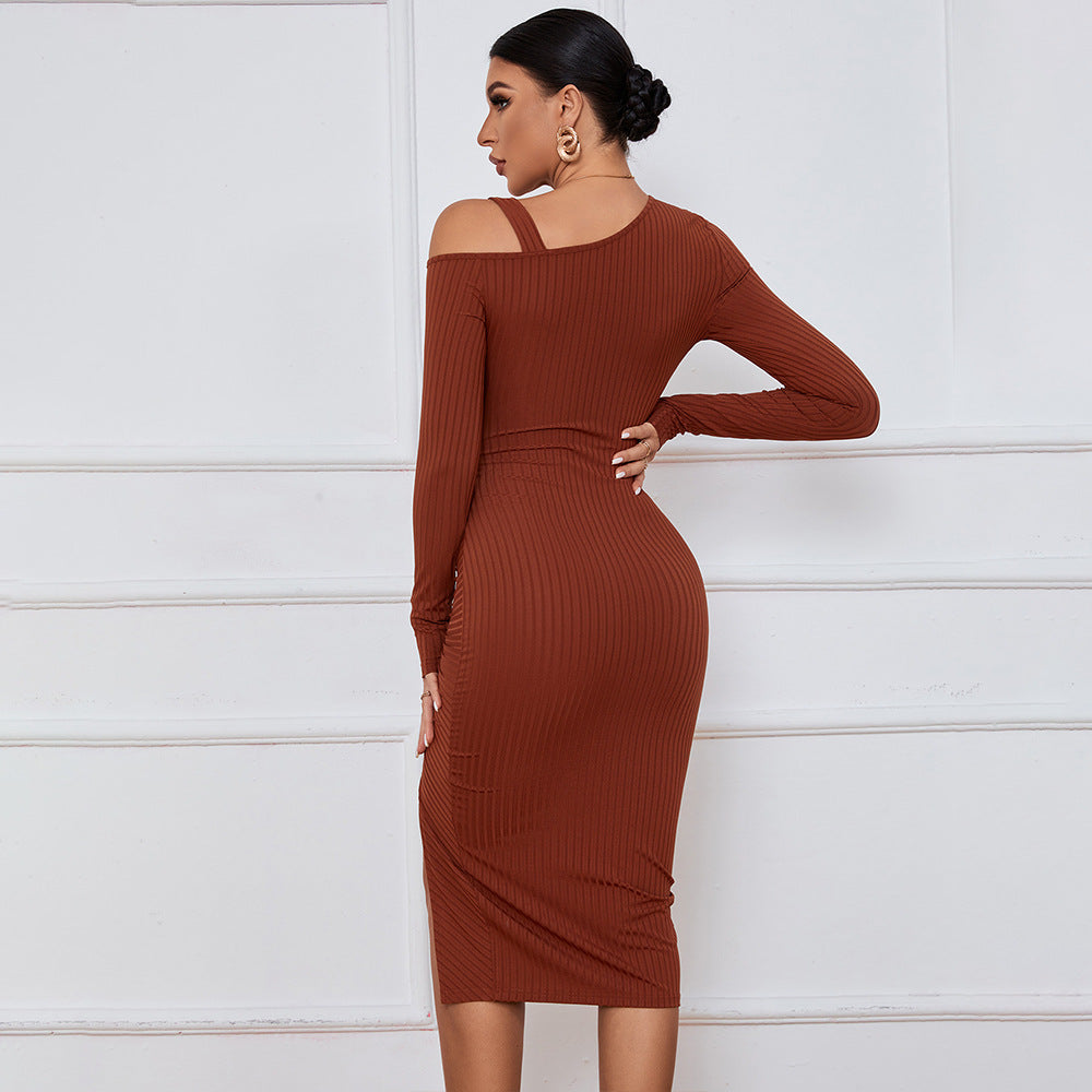 WOLFF | Bodycon Langarmkleid