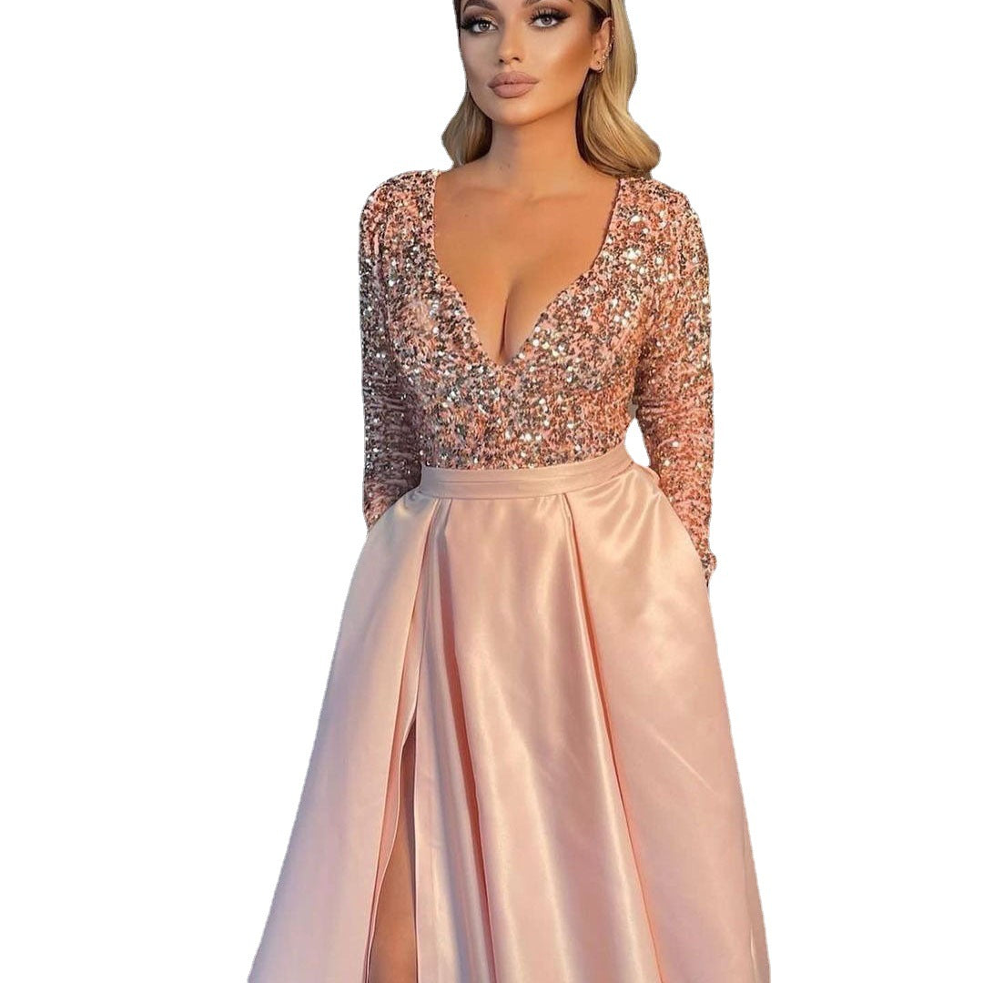 WOLFF | Modern Train Maxi Kleid