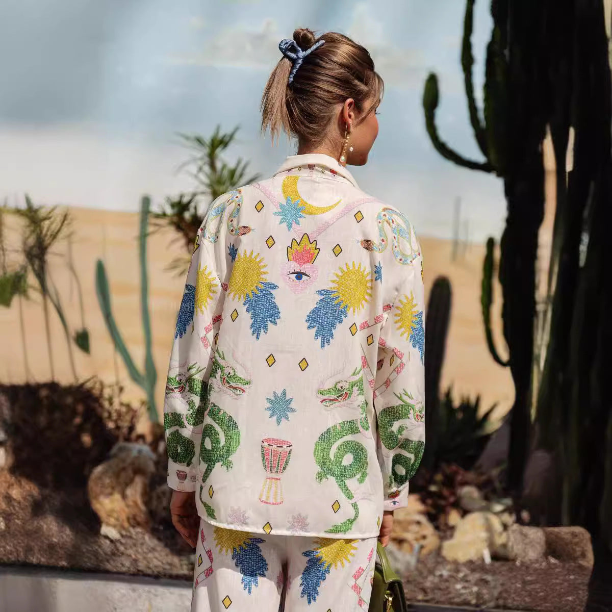 WOLFF | Bedrucktes Shirt Hose Freizeit Ferien Set