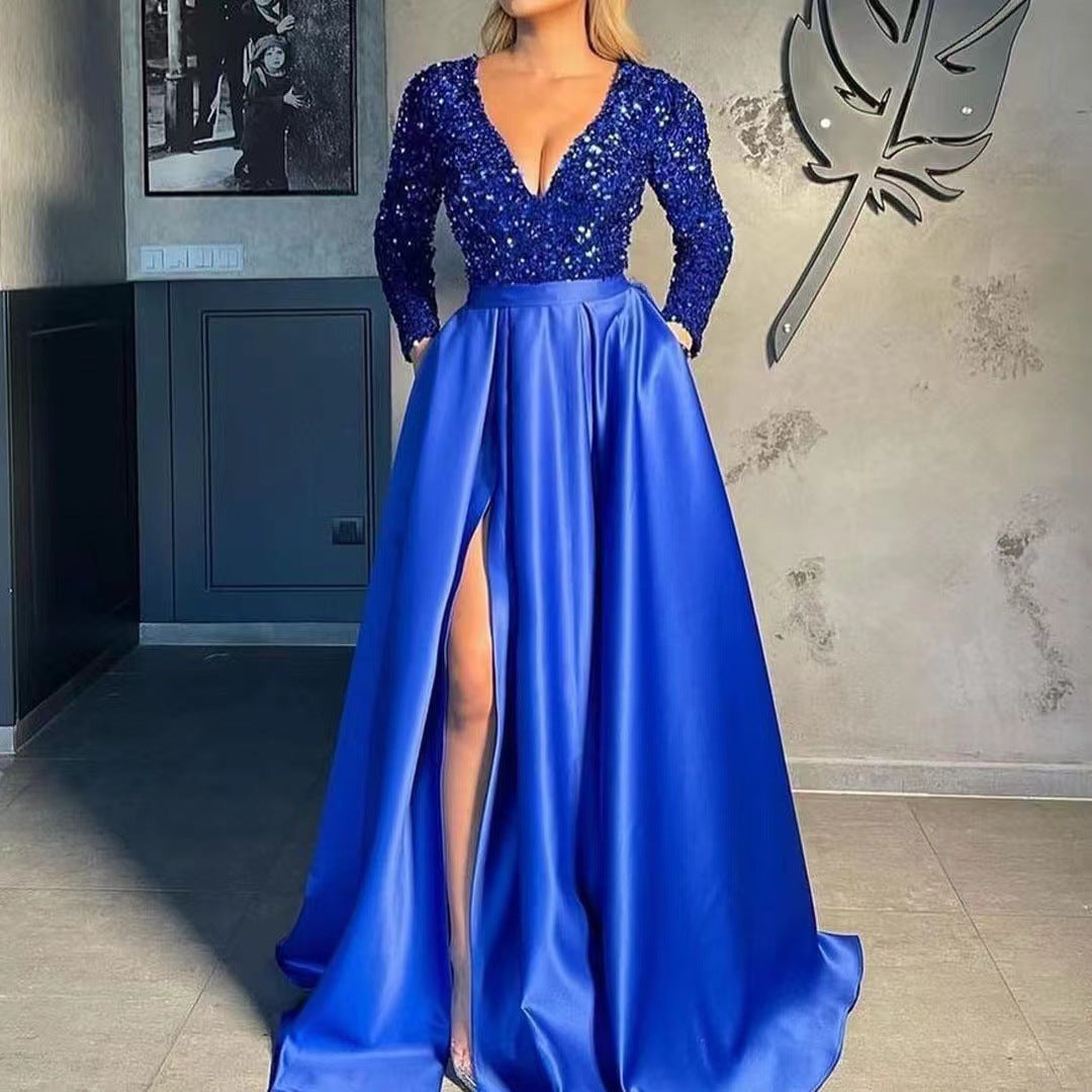 WOLFF | Modern Train Maxi Kleid