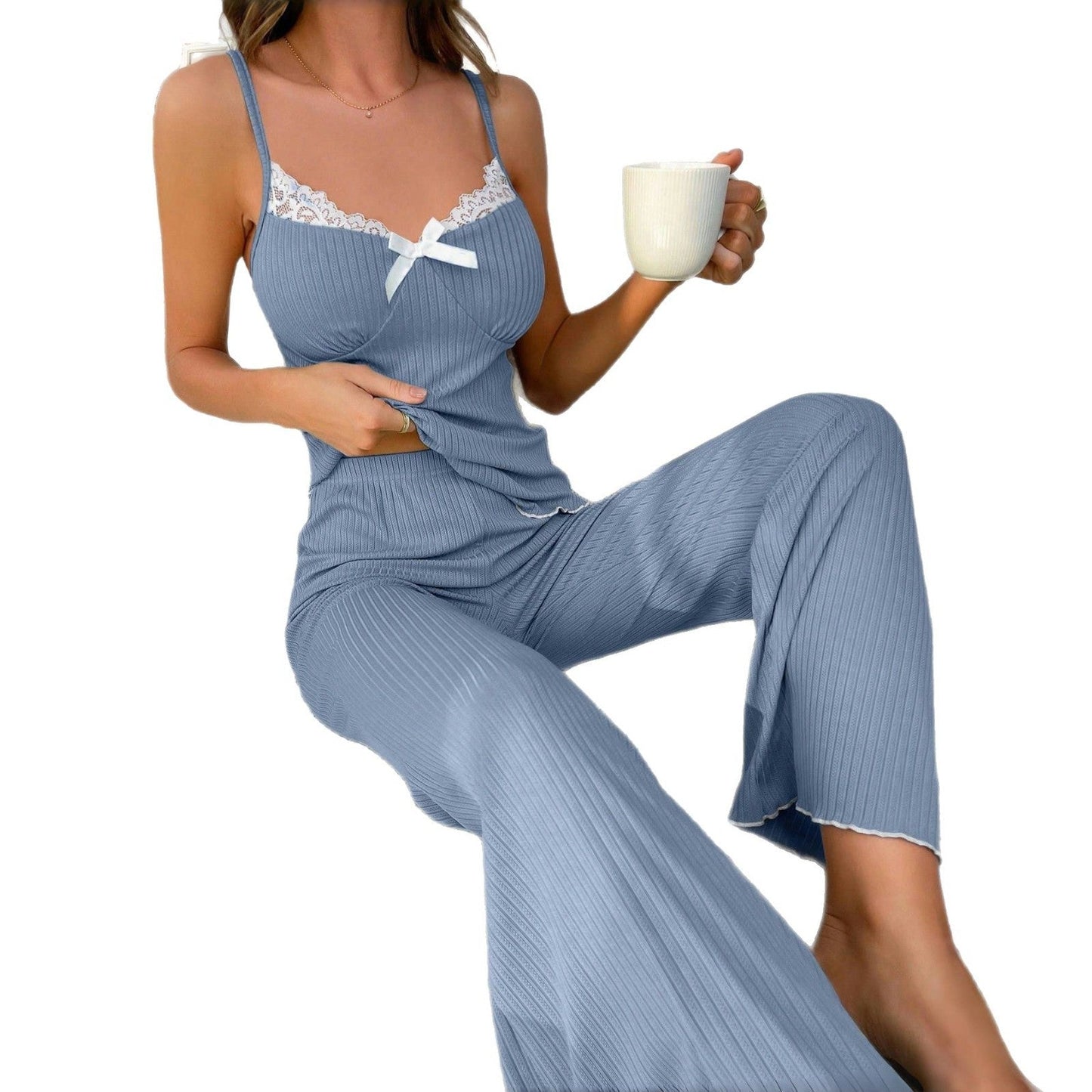 WOLFF | Cami Lange Hosen Schlafanzug Set