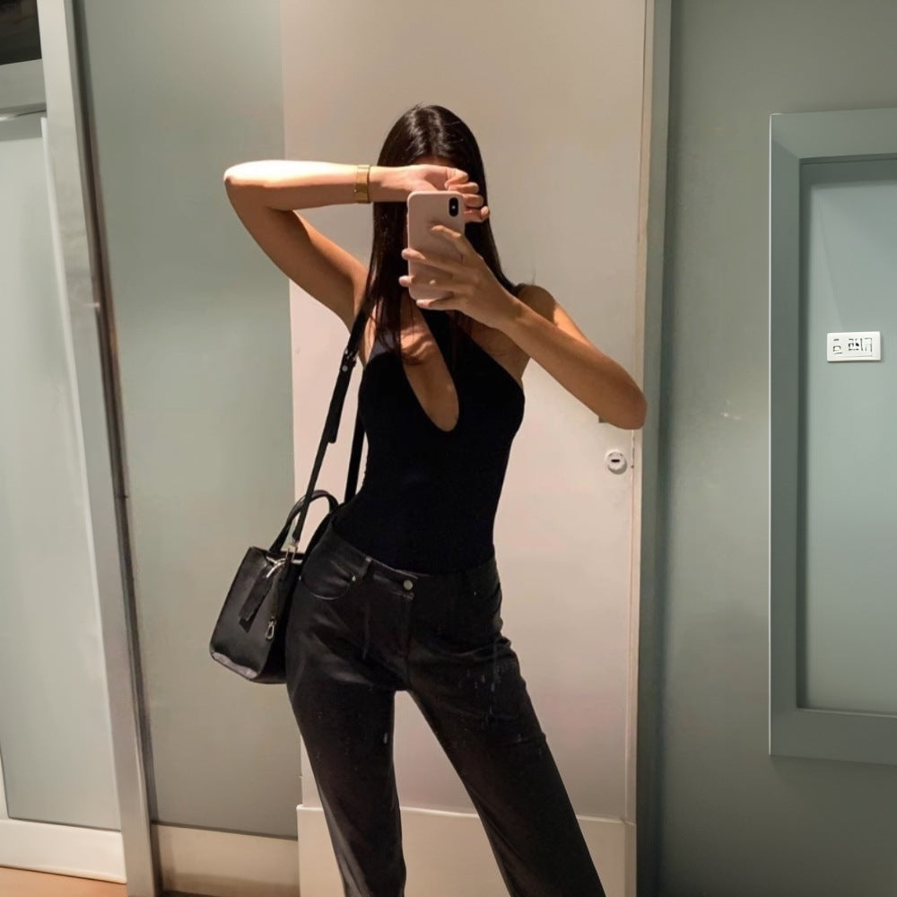 WOLFF | High Street Style Drei-Punkte Tapered Jumpsuit