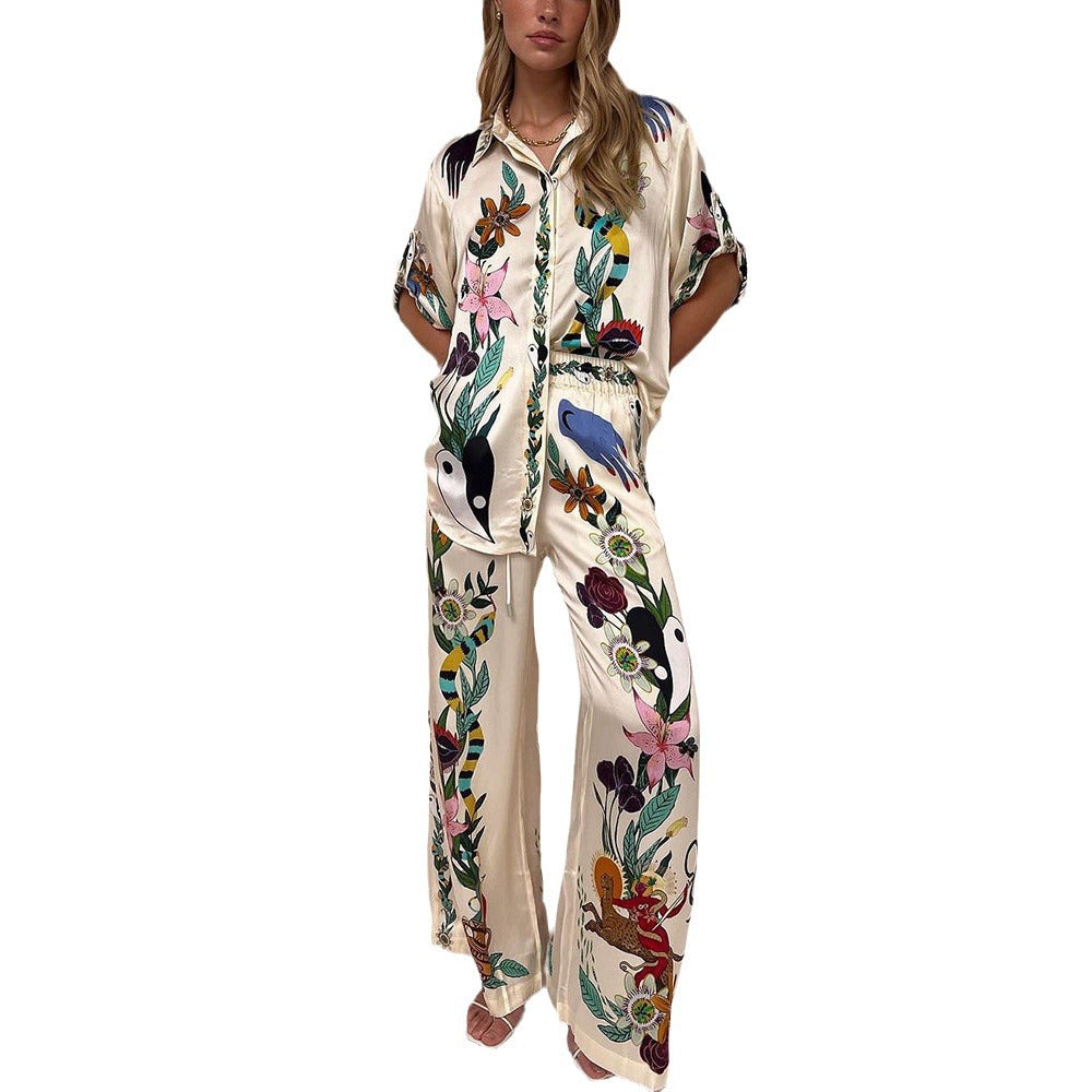 1Printed Shirt and Pants Casual Outfit (Updated)