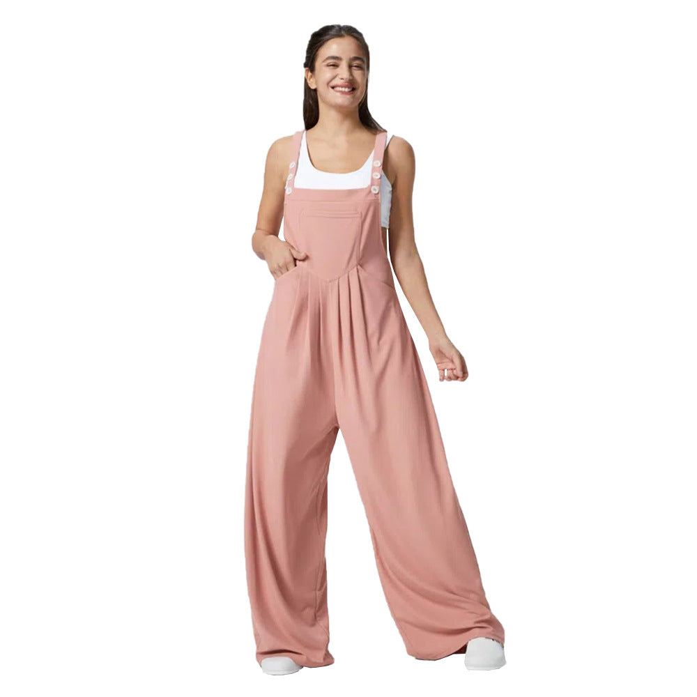WOLFF | Geraffte Slimming Casual Bequeme Overalls