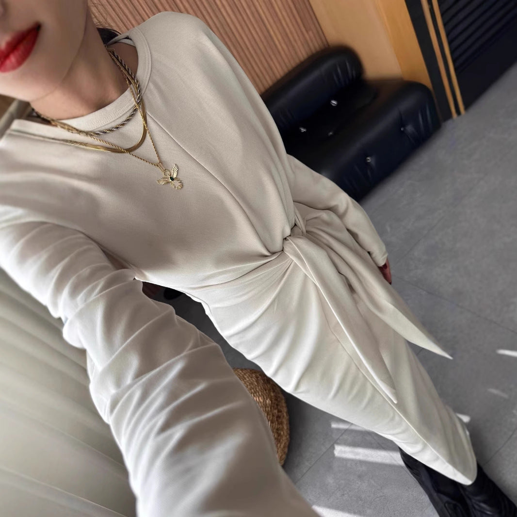 WOLFF | Strick Slim-Fit Midikleid