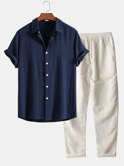 Herren-Set mit sommerlichem Look