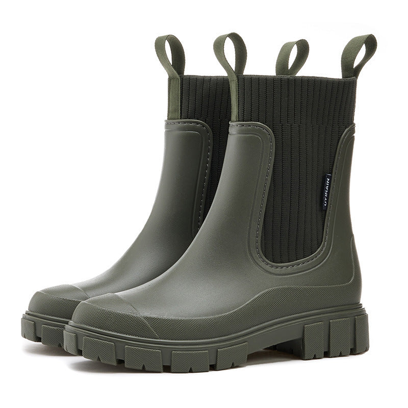 Gummistiefel - Wasserdicht mit Antirutschsohle, Perfekt für Regenwetter
