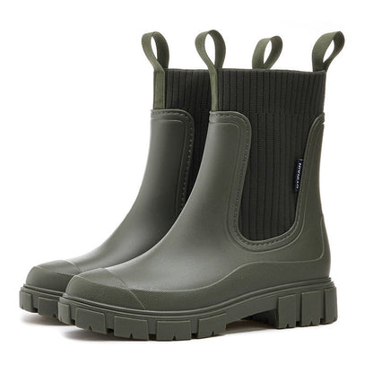 Gummistiefel - Wasserdicht mit Antirutschsohle, Perfekt für Regenwetter