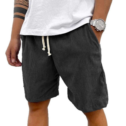 Mode | Herren Casual Kordelzug Cord Shorts