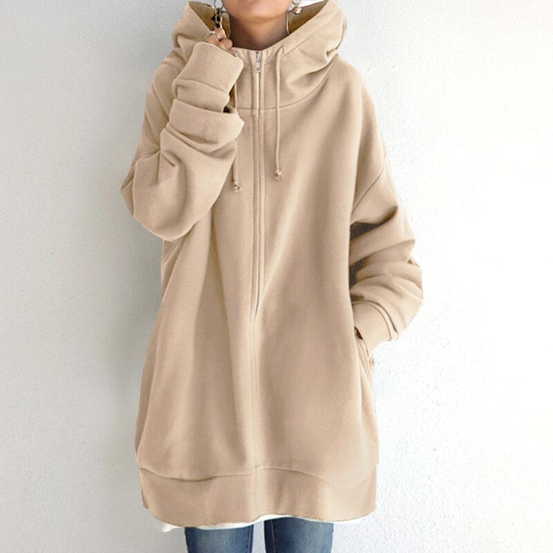 Wolfftop Bequemer Oversize-Winterhoodie Cassandra