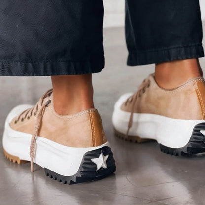 Damen-Sneaker mit dicken Sohlen