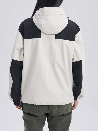 3-in-1 Fleece-Winterjacke mit Kapuze für Damen