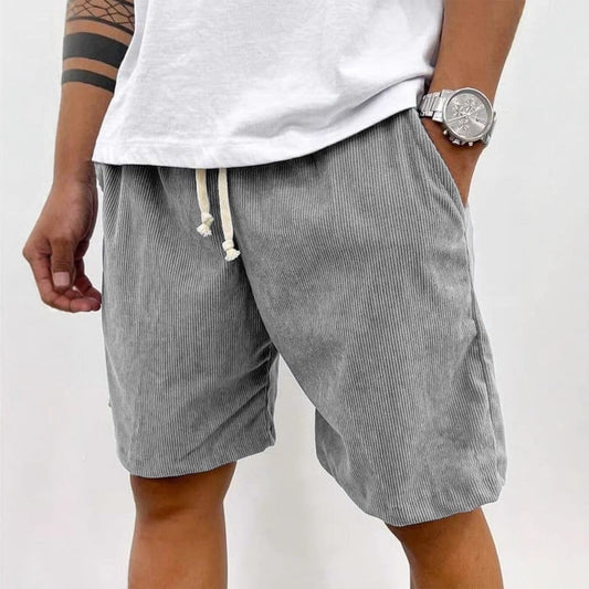 Mode | Herren Casual Kordelzug Cord Shorts