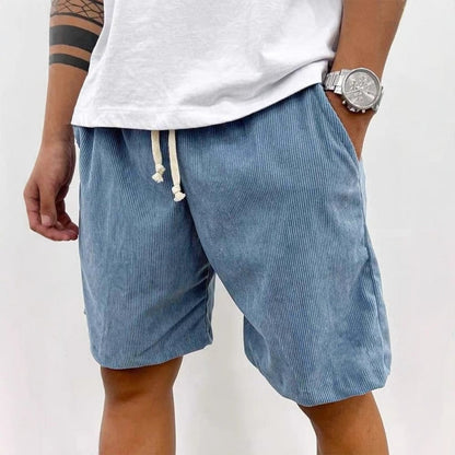 Mode | Herren Casual Kordelzug Cord Shorts