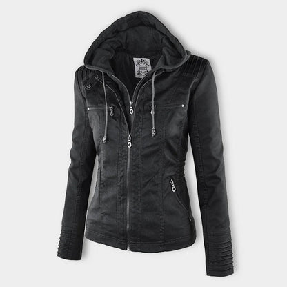 Wetterfester Damen jacke mit Kapuze
