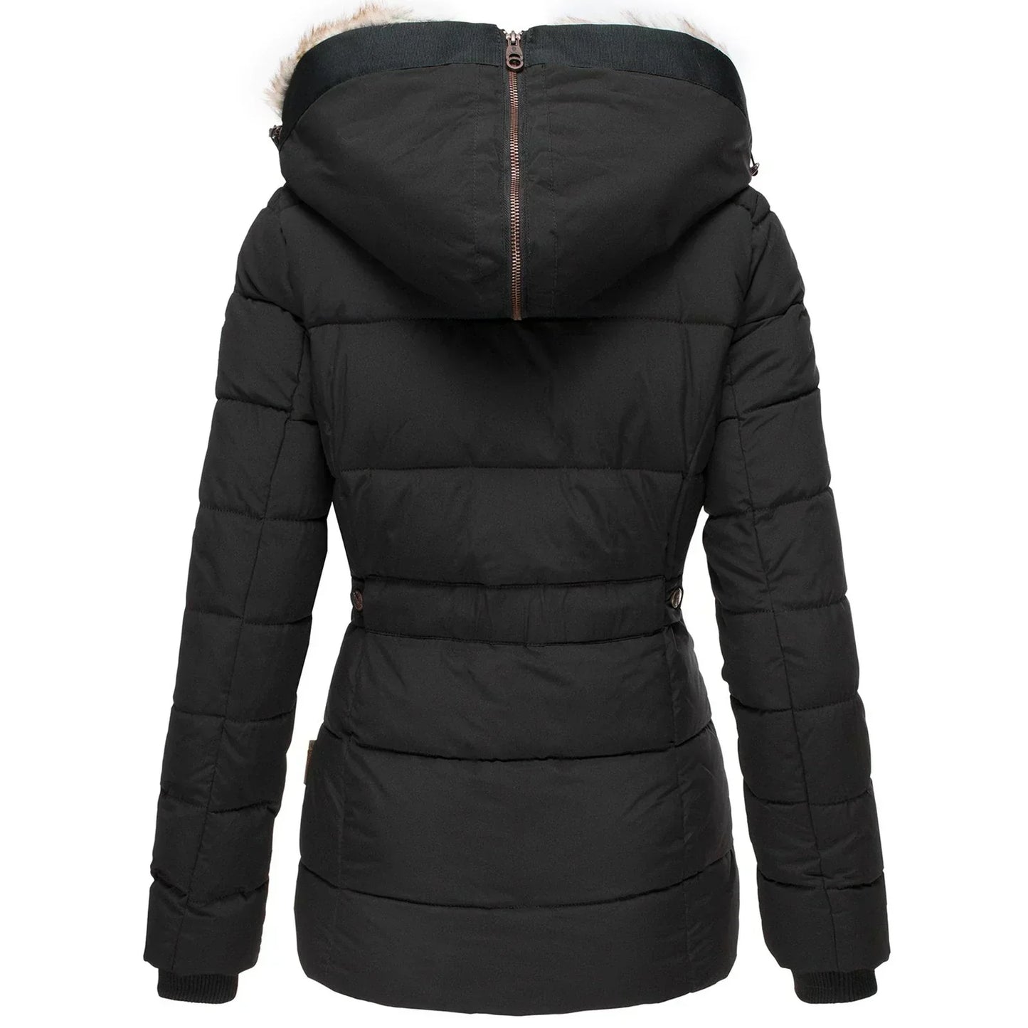 Wolff | Warme Winterjacke Mit Pelzfutter Für Damen