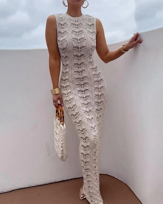 WOLFF | Hoch-Schlitz Sculpting Bodycon Kleid
