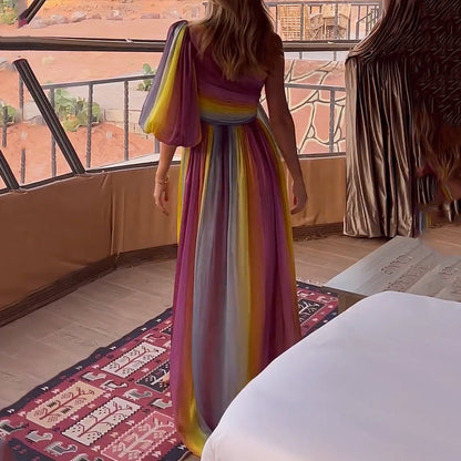WOLFF | Urlaubsbereit lockeres Splitkleid