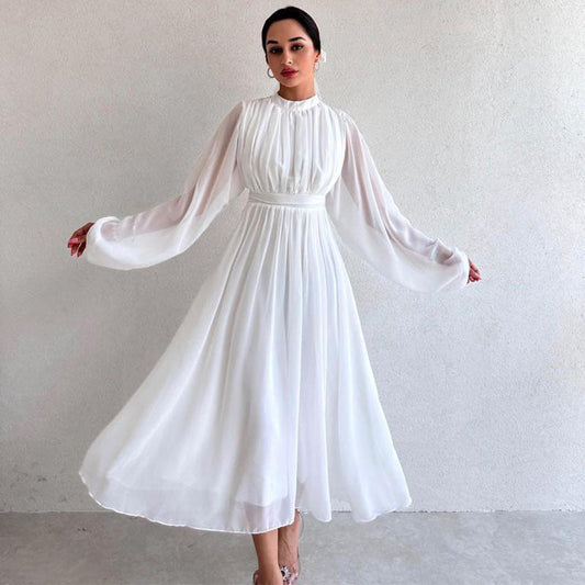 WOLFF | Langes Ausgestellt Feenkleid