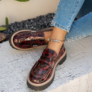 Damen Modische Loafers mit komfortablem Plateau und eleganter Sohle Heidi-Mode