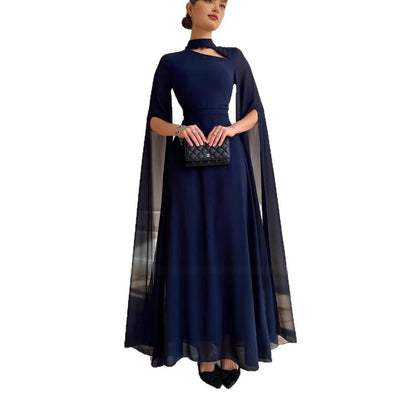WOLFF | Leichtes Chiffon-Party-Cape