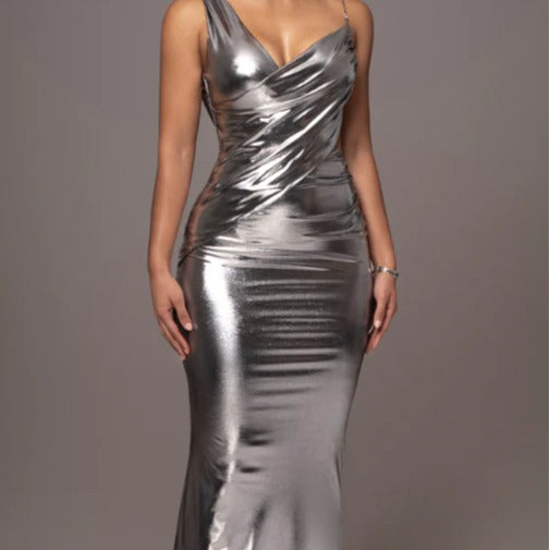 WOLFF | Rückenfreies Slim Abendkleid