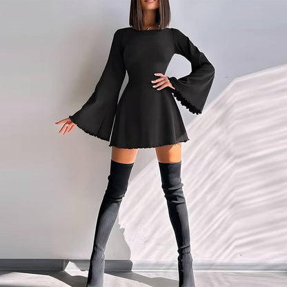 WOLFF | Schnür-Minirock-Kleid