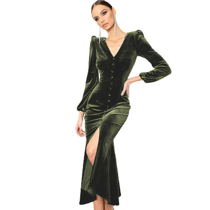 WOLFF | Elegantes Temperament Maxikleid