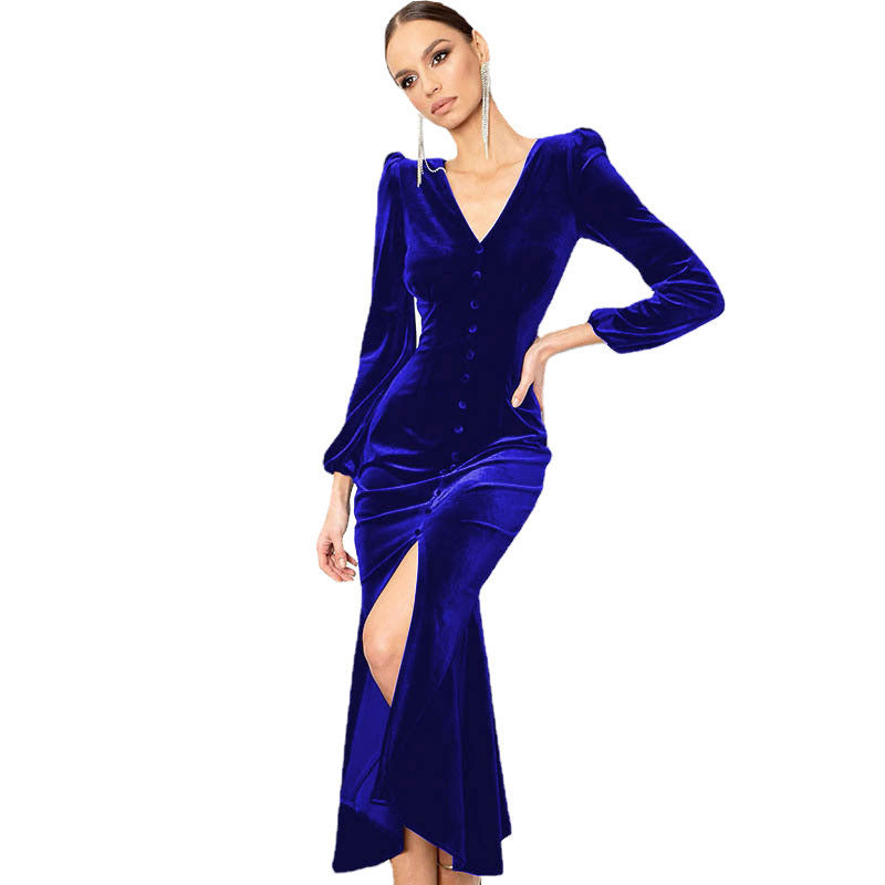 WOLFF | Elegantes Temperament Maxikleid
