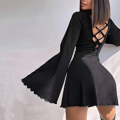 WOLFF | Schnür-Minirock-Kleid