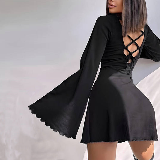 WOLFF | Schnür-Minirock-Kleid